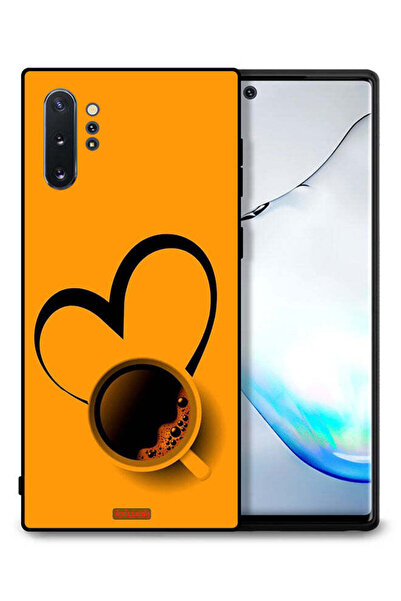 Tolwak غطاء حماية لهاتف سامسونج جالكسي نوت 10 بلس بتصميم فنجان قهوة