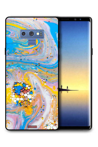 Tolwak غطاء حماية لهاتف سامسونج جالكسي نوت 9 بتصميم جواهر تجريدي ملون