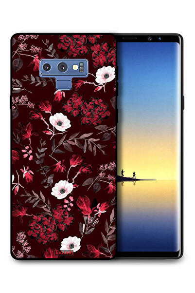 Tolwak غطاء حماية لهاتف سامسونج جالكسي نوت 9 مزين بزهور صغيرة وأوراق استوائية