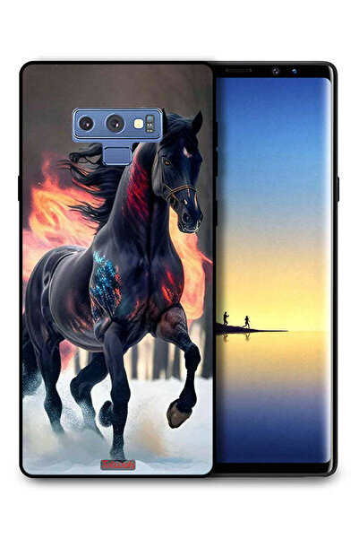 Tolwak غطاء حماية لهاتف سامسونج جالكسي نوت 9 بتصميم حصان عالي الوضوح