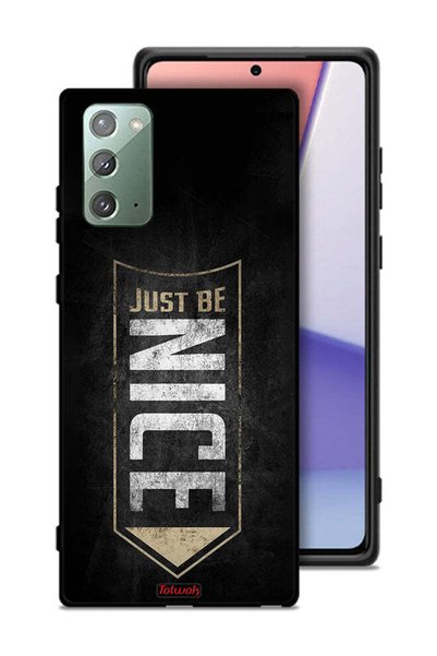 Tolwak Samsung Galaxy Note 20 Protective Case Cover Just Be Nice
