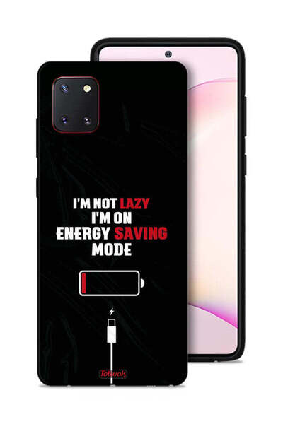 Tolwak غطاء حماية لهاتف سامسونج جالكسي نوت 10 لايت، أنا لست كسولاً، أنا في وض...