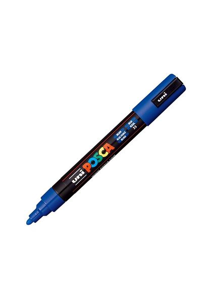 Uni Marker decorativ, Uni, 1,8/2,5 mm, Albastru