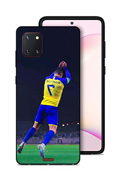 Tolwak غطاء حماية لهاتف سامسونج جالكسي نوت 10 لايت كريستيانو رونالدو