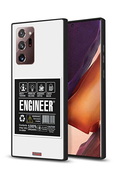 Tolwak غطاء حماية لهاتف سامسونج جالكسي نوت 20 ألترا، ملصق المهندس