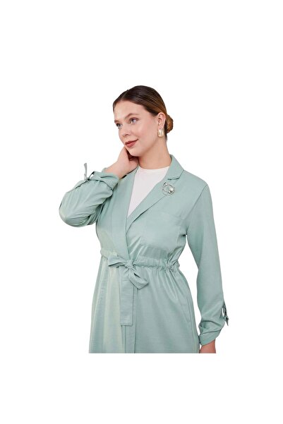 Levidor Belted Jacket Suit with Belt Closure Pants