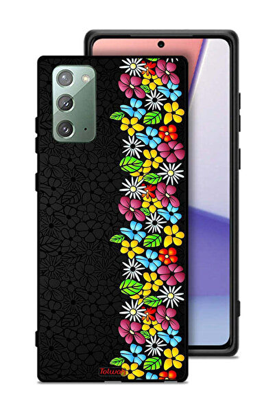 Tolwak غطاء حماية لهاتف سامسونج جالكسي نوت 20 - فلاورز لاين