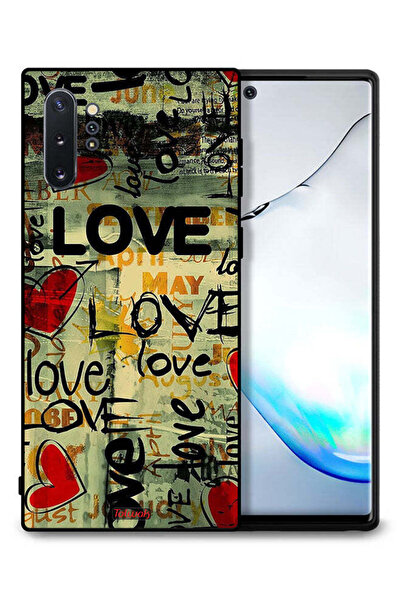 Tolwak غطاء حماية لهاتف سامسونج جالكسي نوت 10 بلس مع علامات الحب