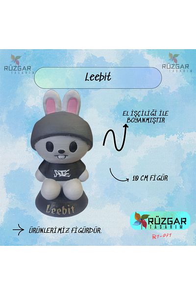 Rüzgar Tasarım Leebit-Skzoo Figure Set 10 cm Wolf Chan Dwaekkı Jiniret Han Quokka Bbokari Puppym Foxı.Ny
