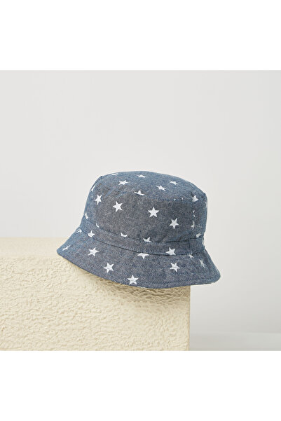 Juniors All-Over Star Print Bucket Hat