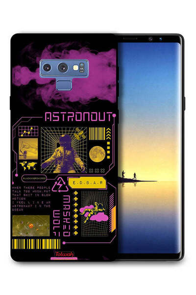 Tolwak غطاء حماية لهاتف سامسونج جالكسي نوت 9، ملصق رائد فضاء