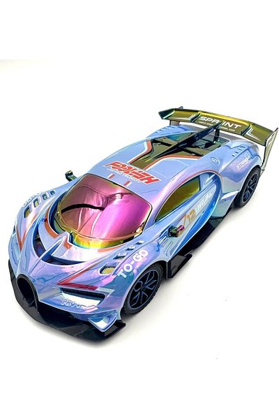 Generic MZtoyz 1/16 RC Drift Car Cool Lights USB Rechargeable Fast RC Car Purple
