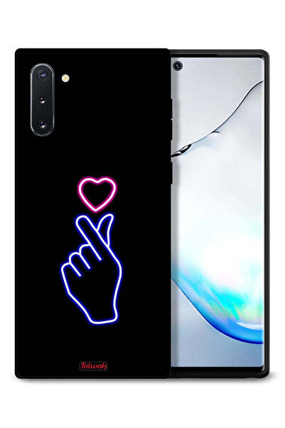 Tolwak غطاء حماية لهاتف سامسونج جالكسي نوت 10 بتصميم قلب سناب
