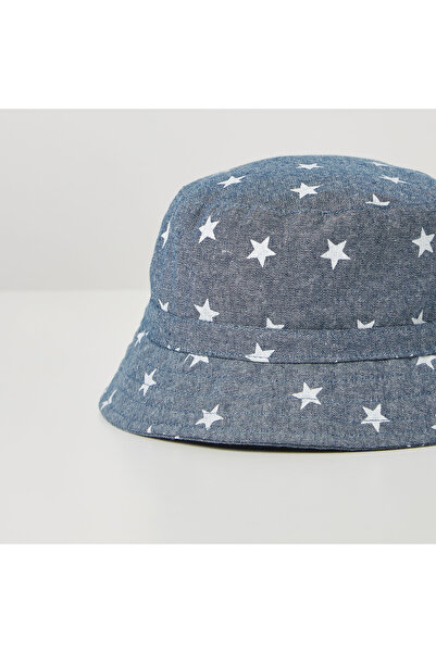 Juniors All-Over Star Print Bucket Hat