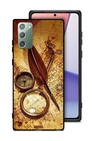 Tolwak غطاء حماية لهاتف سامسونج جالكسي نوت 20 بتصميم بوصلة عتيقة