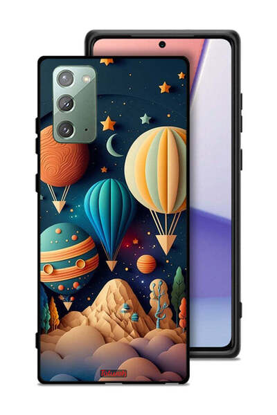 Tolwak غطاء حماية لهاتف سامسونج جالكسي نوت 20 من تصميم بيراشوت آرت