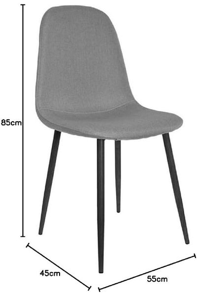 rexa Modern Dining Room Chairs – Comfortable Upholstered Seating with Sturdy Legs for Home