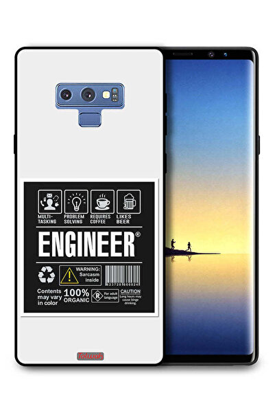 Tolwak غطاء حماية لهاتف سامسونج جالكسي نوت 9 - ملصق المهندس