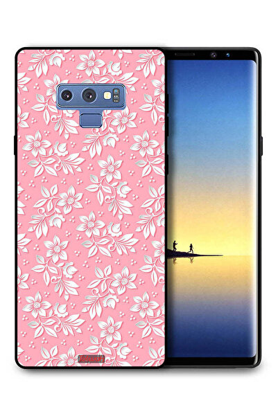 Tolwak غطاء حماية لهاتف سامسونج جالكسي نوت 9 بنمط خلفية زهور