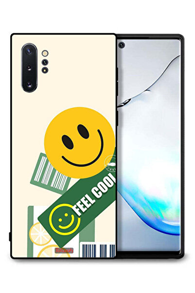 Tolwak غطاء حماية لهاتف سامسونج جالكسي نوت 10 بلس - ملصق Feel Cool