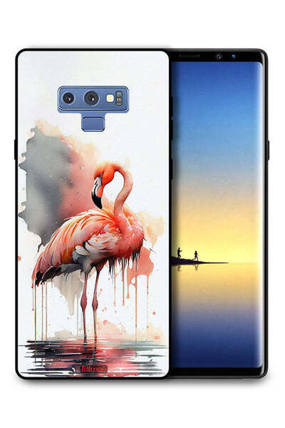 Tolwak غطاء حماية لهاتف سامسونج جالكسي نوت 9 بتصميم ألوان مائية استوائية