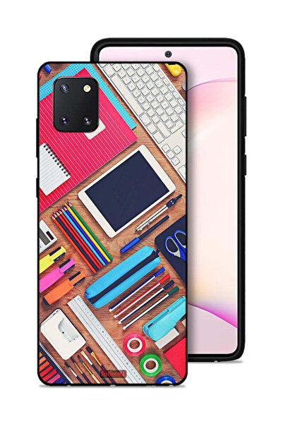 Tolwak غطاء حماية لهاتف سامسونج جالكسي نوت 10 لايت بتصميم فتاة هوبي ديسك