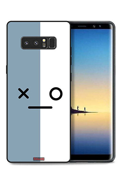 Tolwak غطاء حماية لهاتف سامسونج جالكسي نوت 8 بأيقونات الوجه