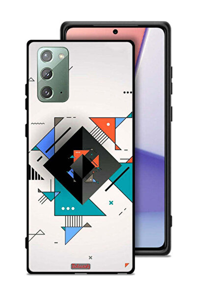 Tolwak غطاء حماية لهاتف سامسونج جالكسي نوت 20 بأشكال مربعة ومثلثة ونمط تجريدي