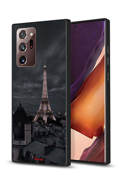 Tolwak غطاء حماية لهاتف سامسونج جالكسي نوت 20 ألترا بتصميم برج إيفل في الليل