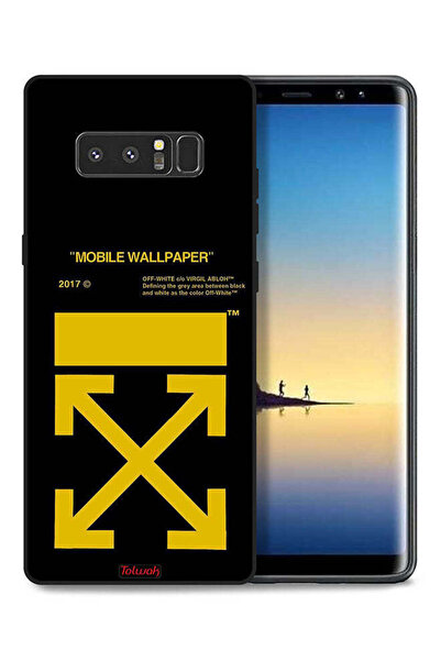 Tolwak غطاء حماية لهاتف سامسونج جالاكسي نوت 8 - خلفية شاشة الهاتف