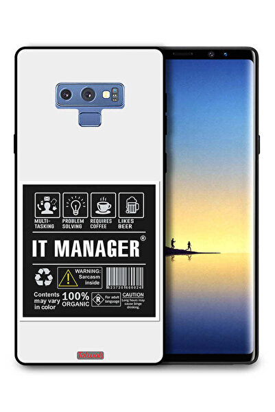 Tolwak غطاء حماية لجهاز سامسونج جالكسي نوت 9 - ملصق مدير تكنولوجيا المعلومات