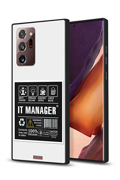 Tolwak غطاء حماية لهاتف سامسونج جالكسي نوت 20 ألترا، ملصق مدير تكنولوجيا المع...