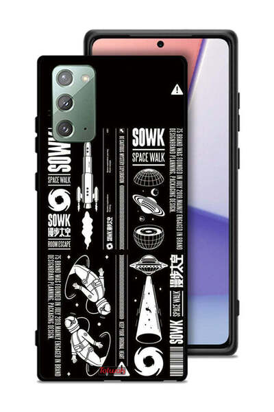 Tolwak غطاء حماية لهاتف سامسونج جالكسي نوت 20، ملصق سوك سبيس ووك