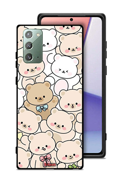 Tolwak غطاء حماية لهاتف سامسونج جالكسي نوت 20 بنقشة الدببة