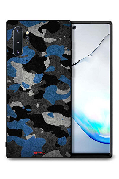 Tolwak غطاء حماية لهاتف سامسونج جالكسي نوت 10 بلس بنمط مموه