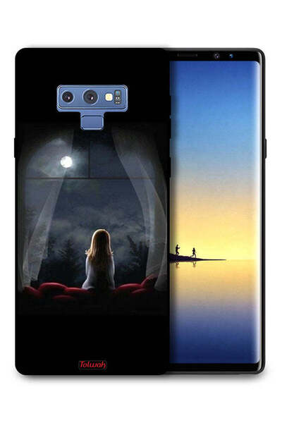 Tolwak غطاء حماية لهاتف سامسونج جالكسي نوت 9 - خيالات ليلية
