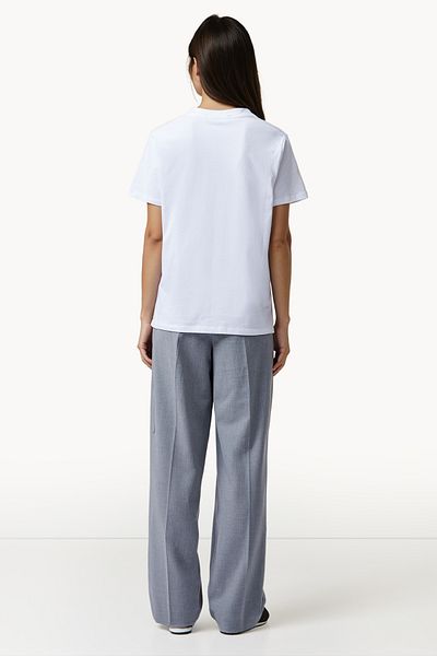 French Connection Printed Cotton Crew Neck T-Shirt