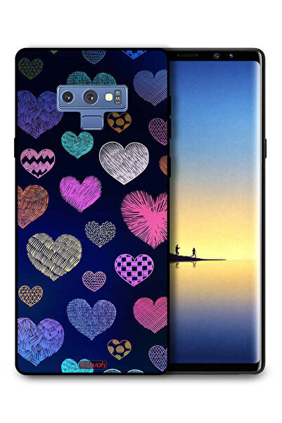 Tolwak غطاء حماية لهاتف سامسونج جالكسي نوت 9 بنقشة قلوب داجا