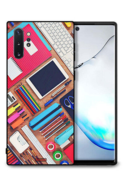 Tolwak غطاء حماية لهاتف سامسونج جالكسي نوت 10 بلس بتصميم فتاة هوبي ديسك