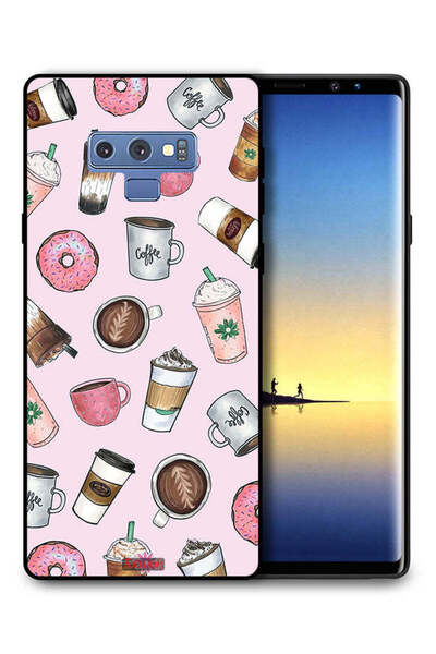 Tolwak غطاء حماية لهاتف سامسونج جالكسي نوت 9 - فن محبي القهوة