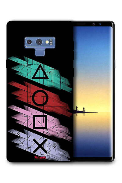 Tolwak غطاء حماية لهاتف سامسونج جالكسي نوت 9 برسومات أيقونات لعبة الحبار