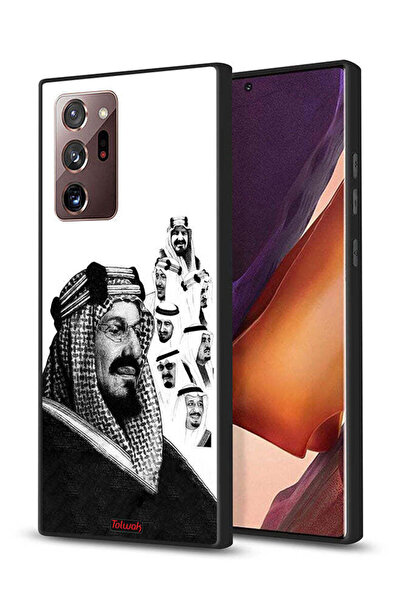 Tolwak غطاء حماية لهاتف سامسونج جالكسي نوت 20 ألترا، ملصق فني أبيض وأسود لملو...