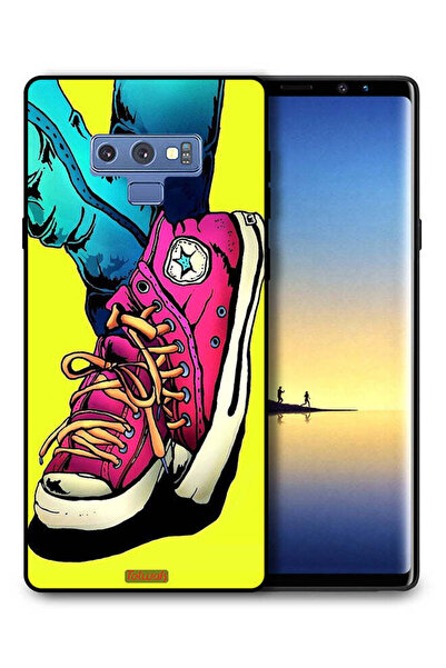 Tolwak غطاء حماية لهاتف سامسونج جالكسي نوت 9 بتصميم حذاء قماشي