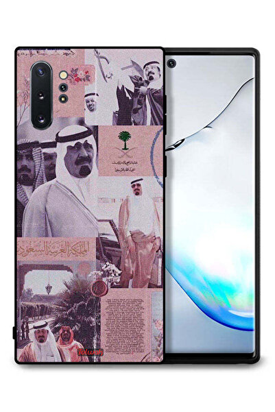 Tolwak غطاء حماية لهاتف سامسونج جالكسي نوت 10 بلس، ملصق الملك عبد الله العتيق