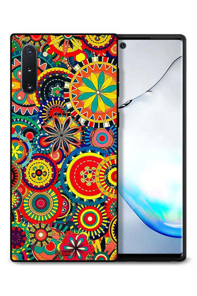 Tolwak غطاء حماية لهاتف سامسونج جالكسي نوت 10 بنمط ماندالا ملون