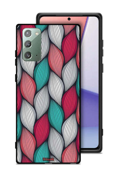 Tolwak غطاء حماية لهاتف سامسونج جالكسي نوت 20 بنقشة ريشة