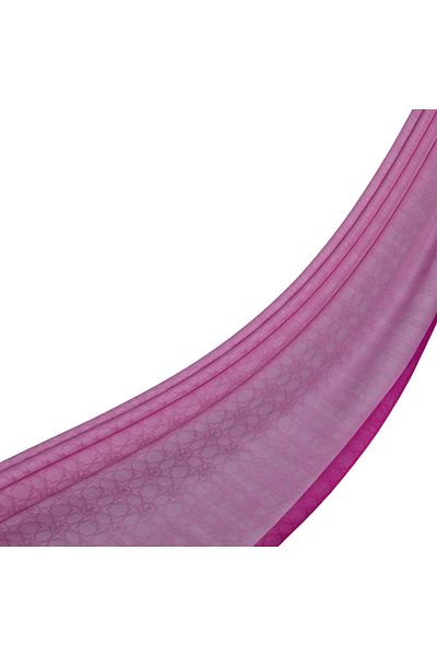 ipekevi Four Seasons Candy Pink Monogram Shawl
