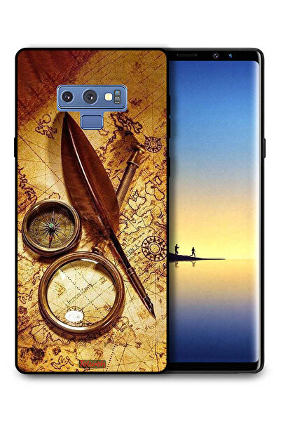 Tolwak غطاء حماية لهاتف سامسونج جالكسي نوت 9 بتصميم بوصلة عتيقة