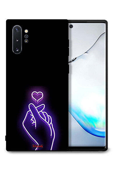 Tolwak غطاء حماية لهاتف سامسونج جالكسي نوت 10 بلس بتصميم قلب صغير