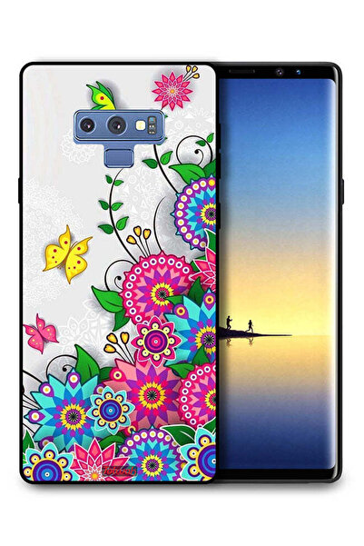 Tolwak غطاء حماية لهاتف سامسونج جالكسي نوت 9 بنقشة زهور ماندالا